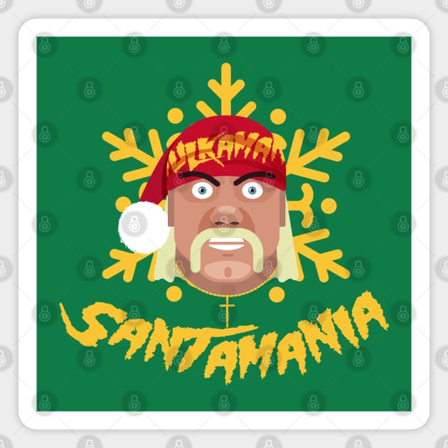 Santamania Magnet by FITmedia